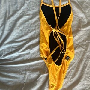 Jolyn, mango one piece. Size 28.